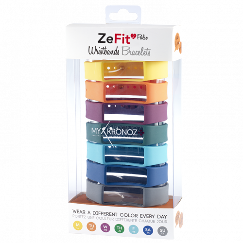 ZeFit<sup>2Pulse</sup> Wristbands x7