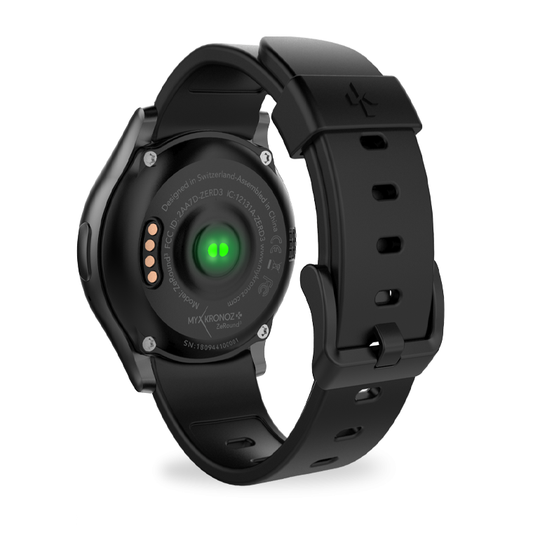 ZeRound3 - ZeRound3 - Smartwatch mit rundem AMOLED-Touchscreen - MyKronoz