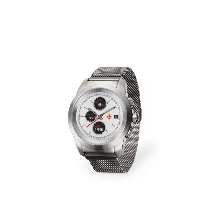 ZeTime Elite - Die weltweit erste hybride Smartwatch mit mechanischen Zeigern und rundem Farbtouchscreen - MyKronoz