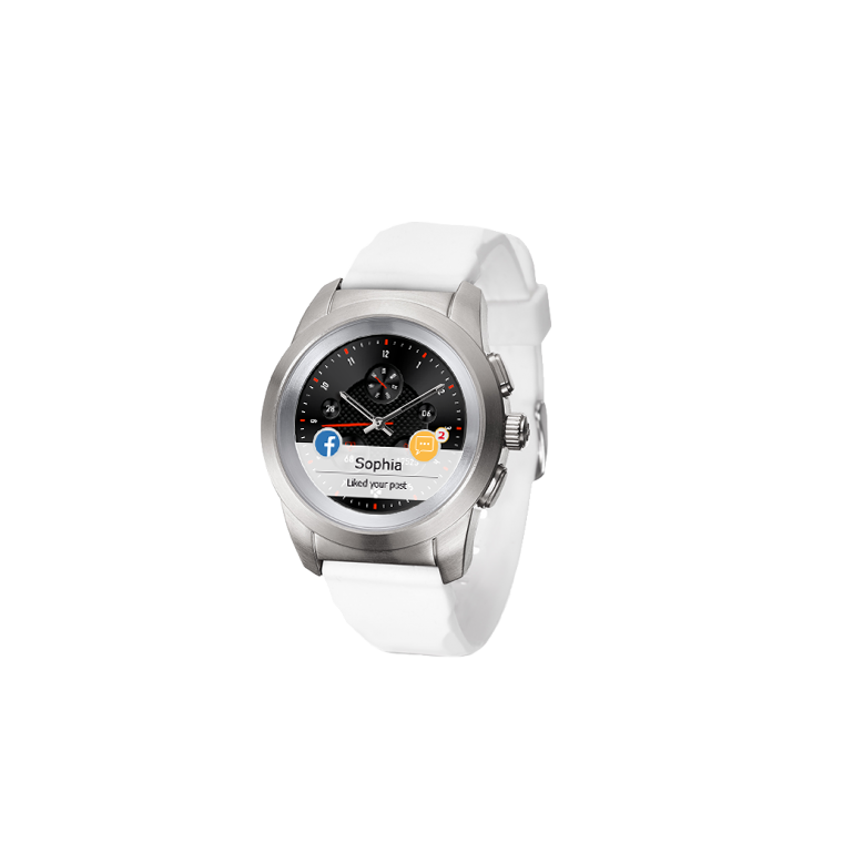 ZeTime - La première montre connectée hybride au monde alliant aiguilles mécaniques et écran couleur tactile - MyKronoz