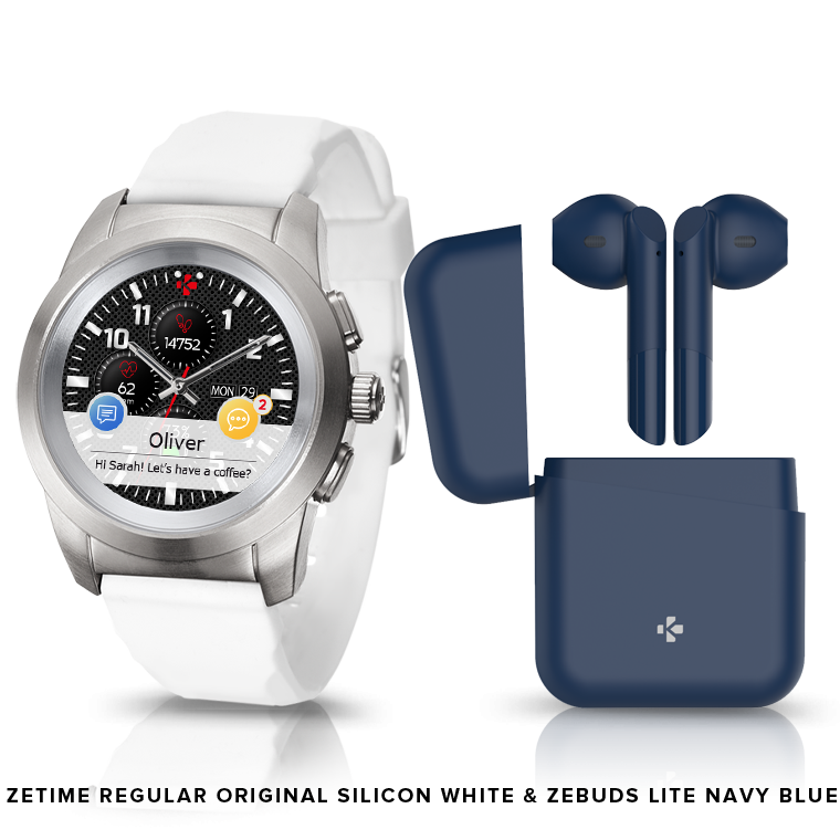 ZeTime & ZeBuds - Il nostro smartwatch ibrido e i nostri nuovi auricolari wireless TWS - MyKronoz