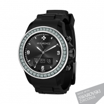 ZeClock - Swarovski Zirconia - Analoge Smartwatch mit Quarz-Uhrwerk - MyKronoz