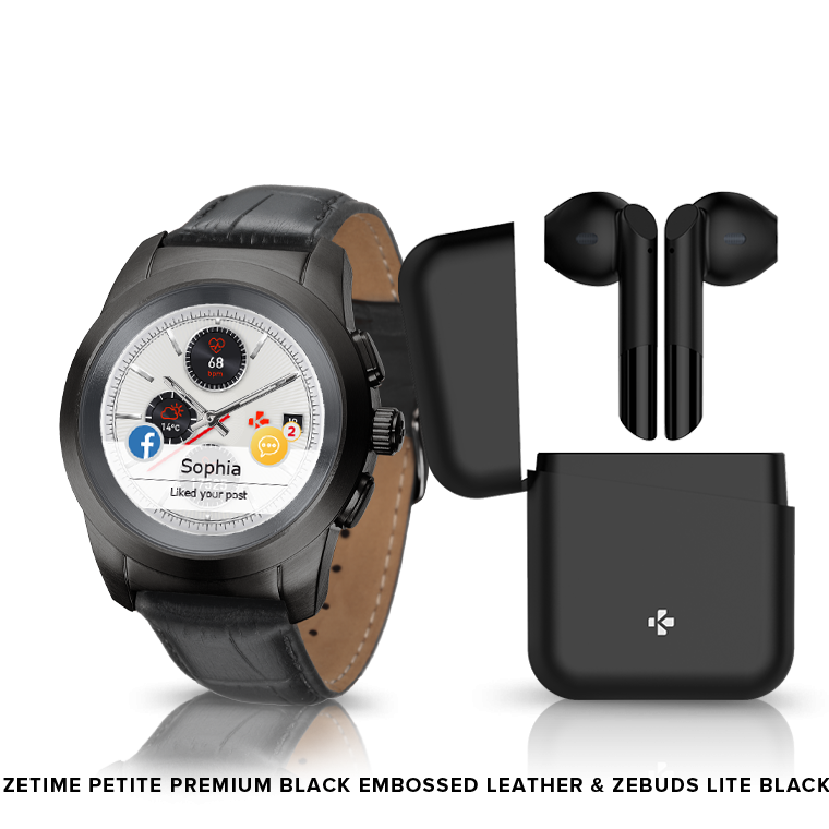 ZeTime Premium & ZeBuds - Il nostro smartwatch ibrido Premium e i nostri nuovi auricolari wireless TWS - MyKronoz