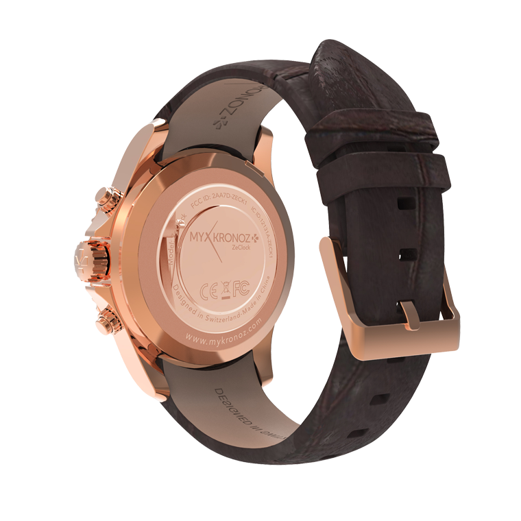 ZeClock - Premium - Smartwatch analogico con movimento al quarzo - MyKronoz