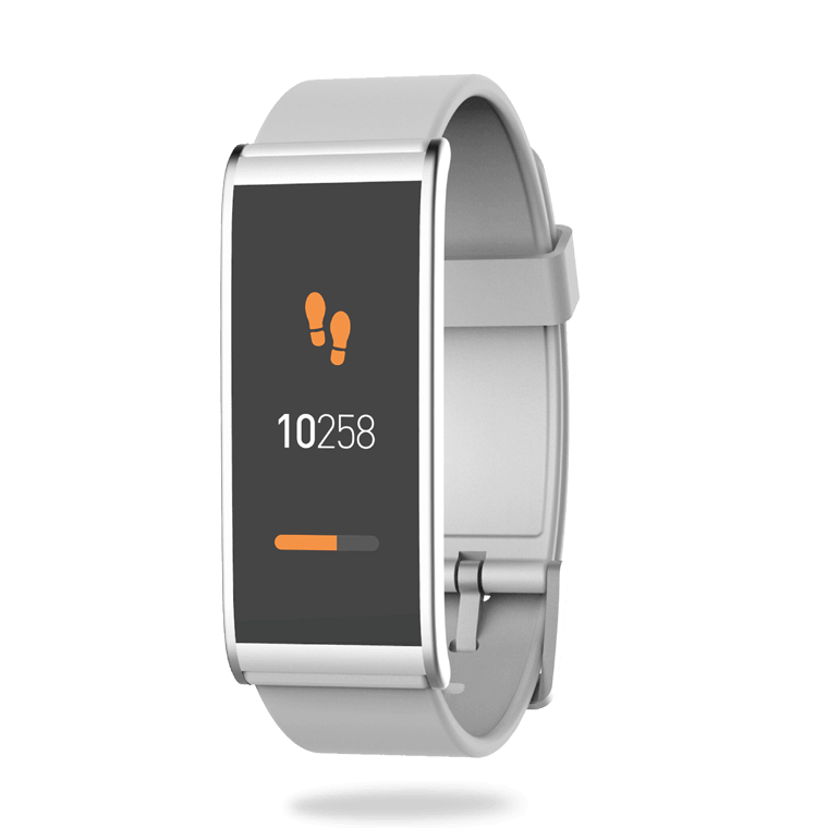 Activity tracker with color touchscreen 