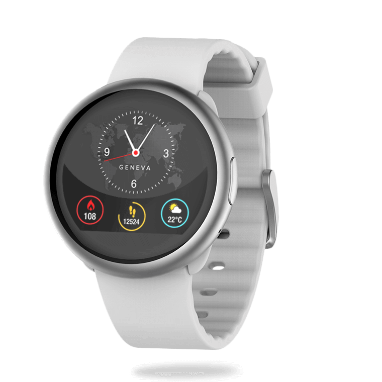 Stylish smartwatch with circular color touchscreen - ZeRound2 