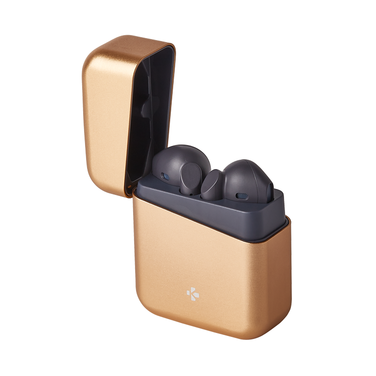 ZeBuds Premium - ZeBuds Premium - TWS Wireless Earbuds with aluminum charging case
 - MyKronoz