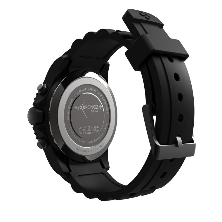 ZeClock - Swarovski Zirconia - Analog smartwatch with quartz movement - MyKronoz