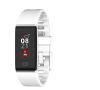 Rectangular activity tracker with color touch screen and smart notifications