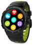 Multisport GPS Smartwatch mit schlankem Design und Gorilla-Glas